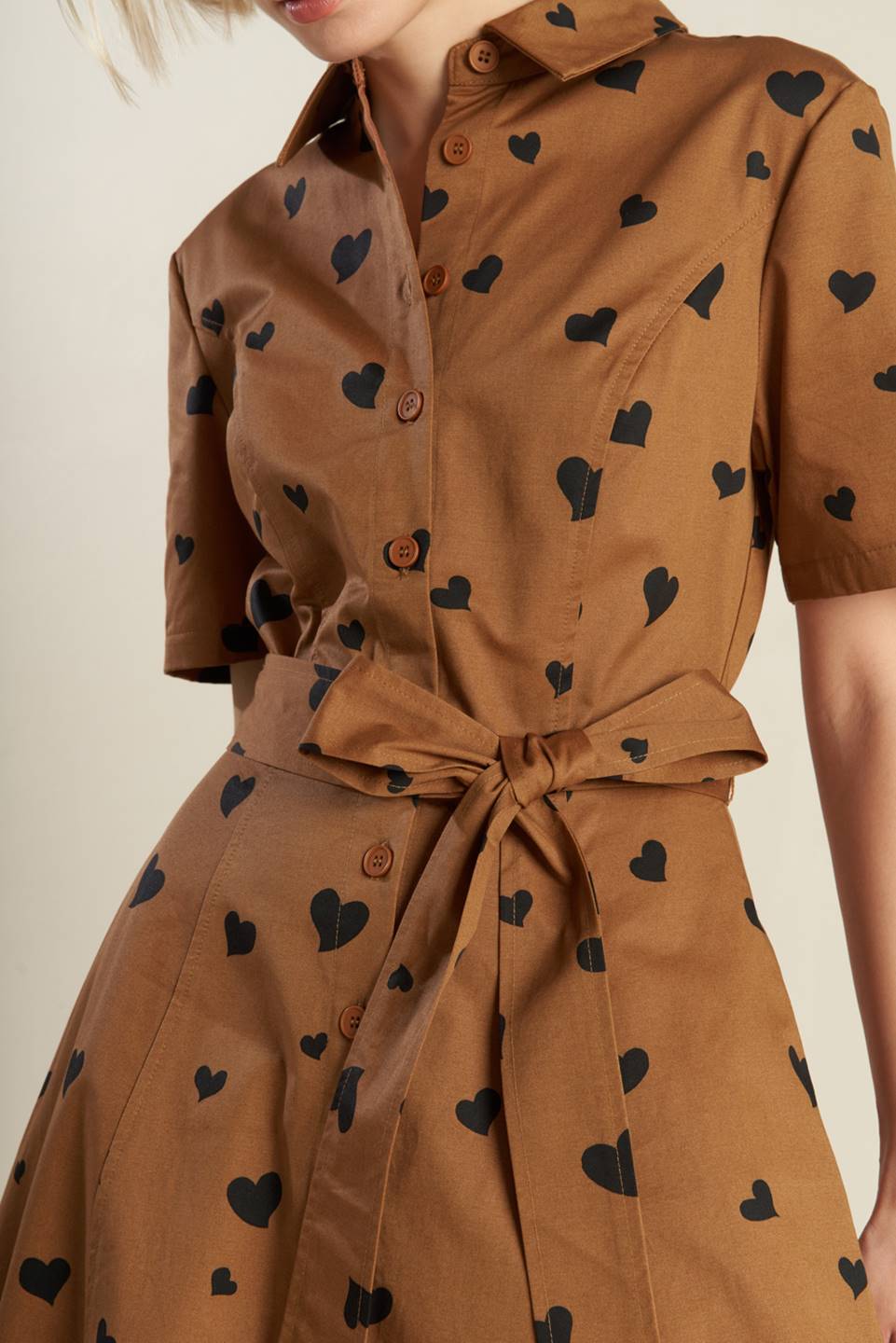 READY TO GO WOVEN MIDI DRESS Flying Tomato